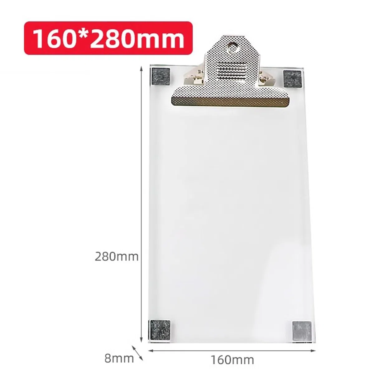 Plataforma de revestimiento de vidrio de laboratorio, preparador de película húmeda, 8 mm de grosor