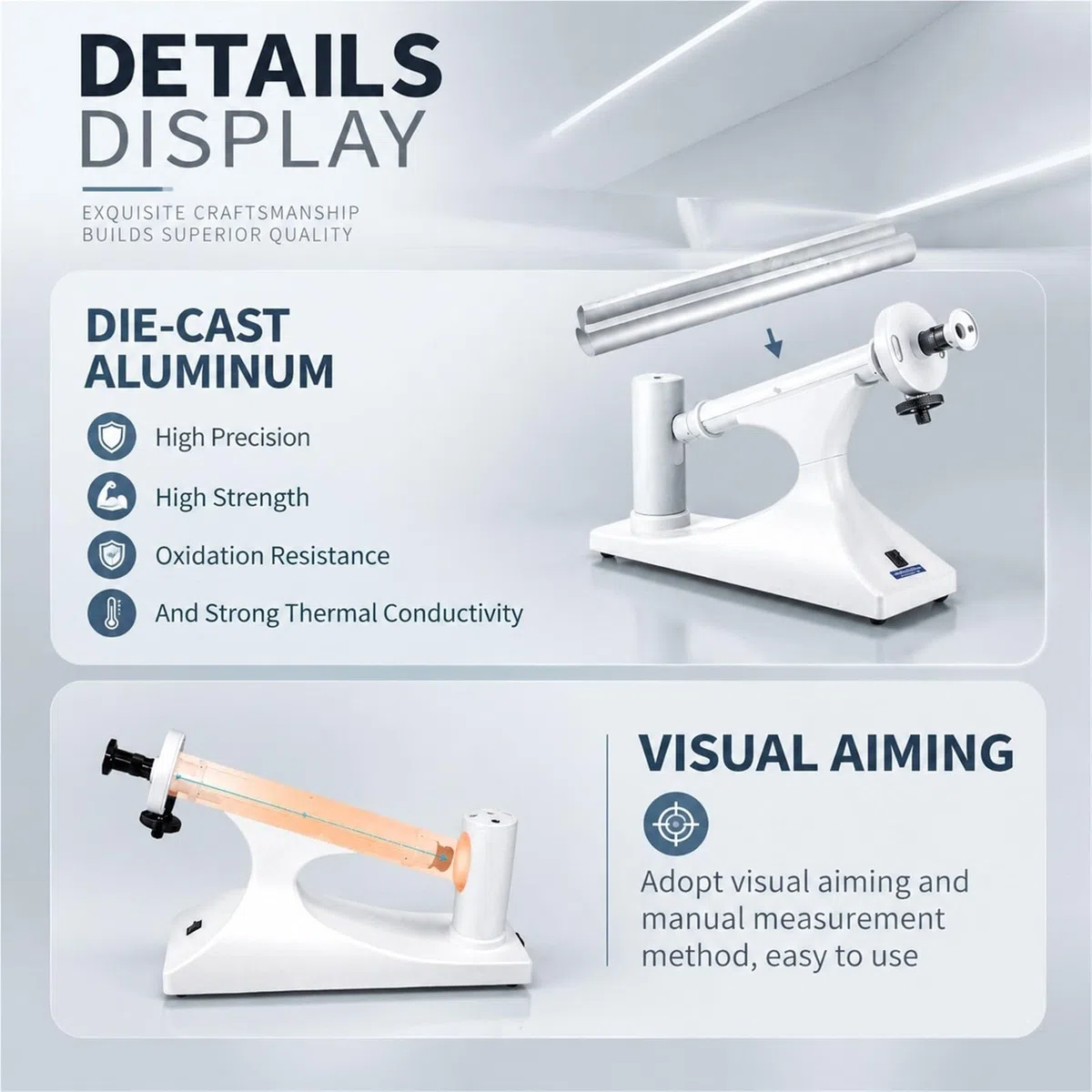 Polarímetro de disco visual con lámpara sodio, para pruebas rotación óptica