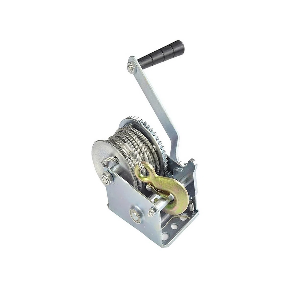 Cabrestante manual manual, piezas de repuesto manuales duraderas de 800 lb, accesorios con ganchos, cable de repuesto fácil de usar, cabrestante de remolque for coche,Duradero y confiable