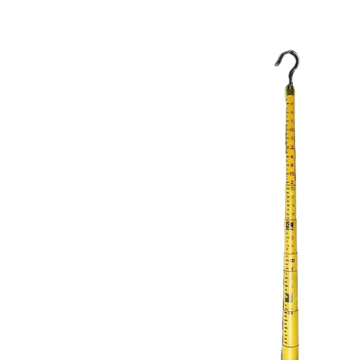 Varilla medidora de altura telescópica de resina aislada for mediciones eléctricas seguras, regla ajustable de 20 pies a 59 pies, 1 unidad(Yellow,15m)