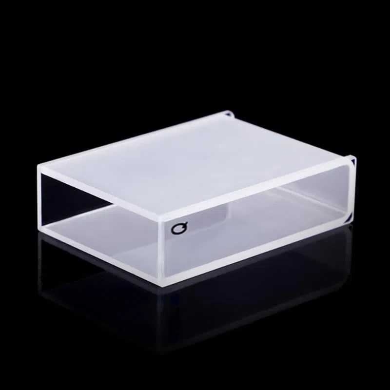 Cubeta de cuarzo de 10,5 ml con tapa, longitud de recorrido de 30 mm for espectrofotómetro UV-Vis(FULLY FUTION)