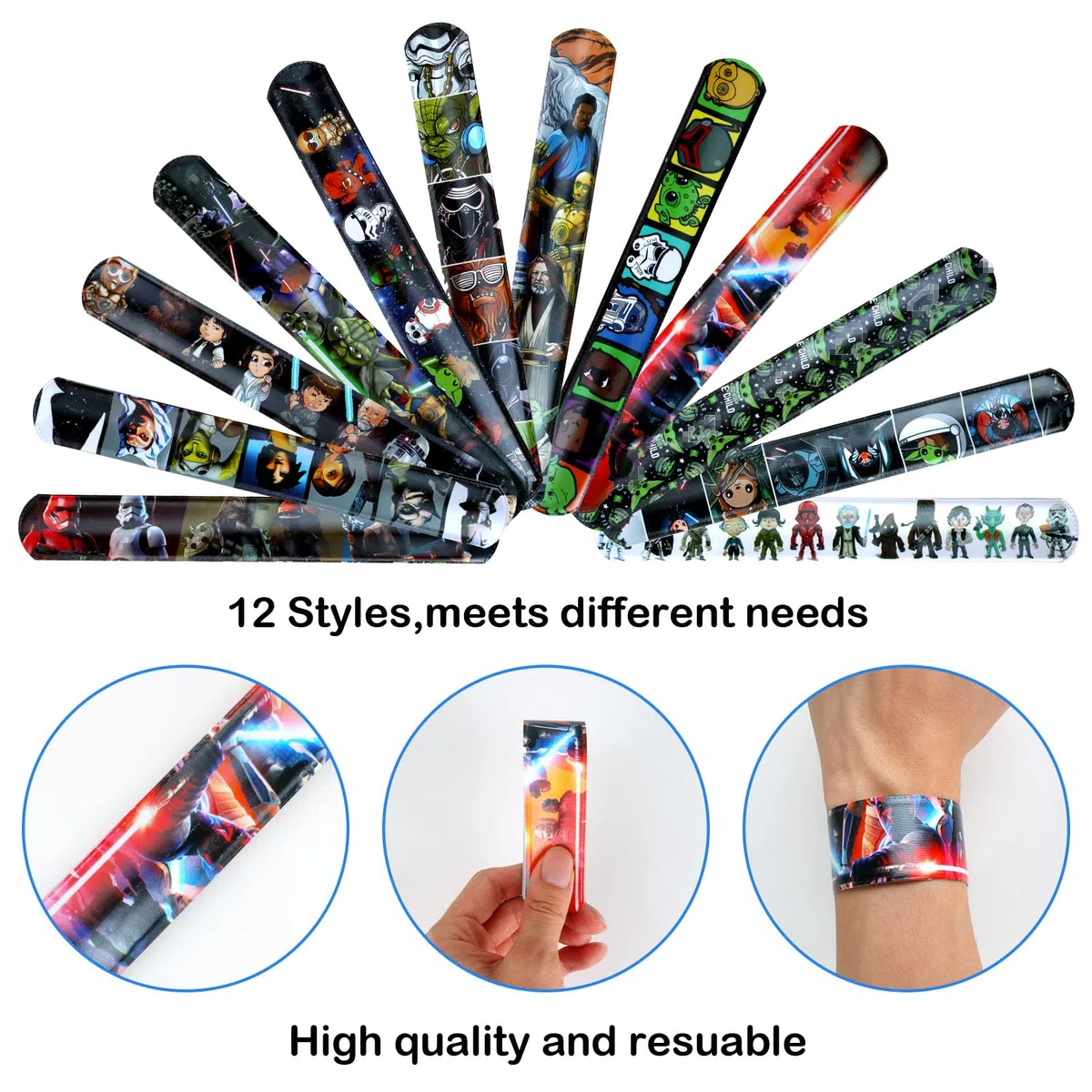 82 PCS Sta Wars Regalos para Fiestas, Sta Wars Bolsas de Fiesta, Sta Wars Cumpleaños Decoracion, 10 Yod Llaveros, 10 Packs Regalo de Fiesta Yod, 12 Pulseras de Silicona Yod, 50 Yod Pegatinas