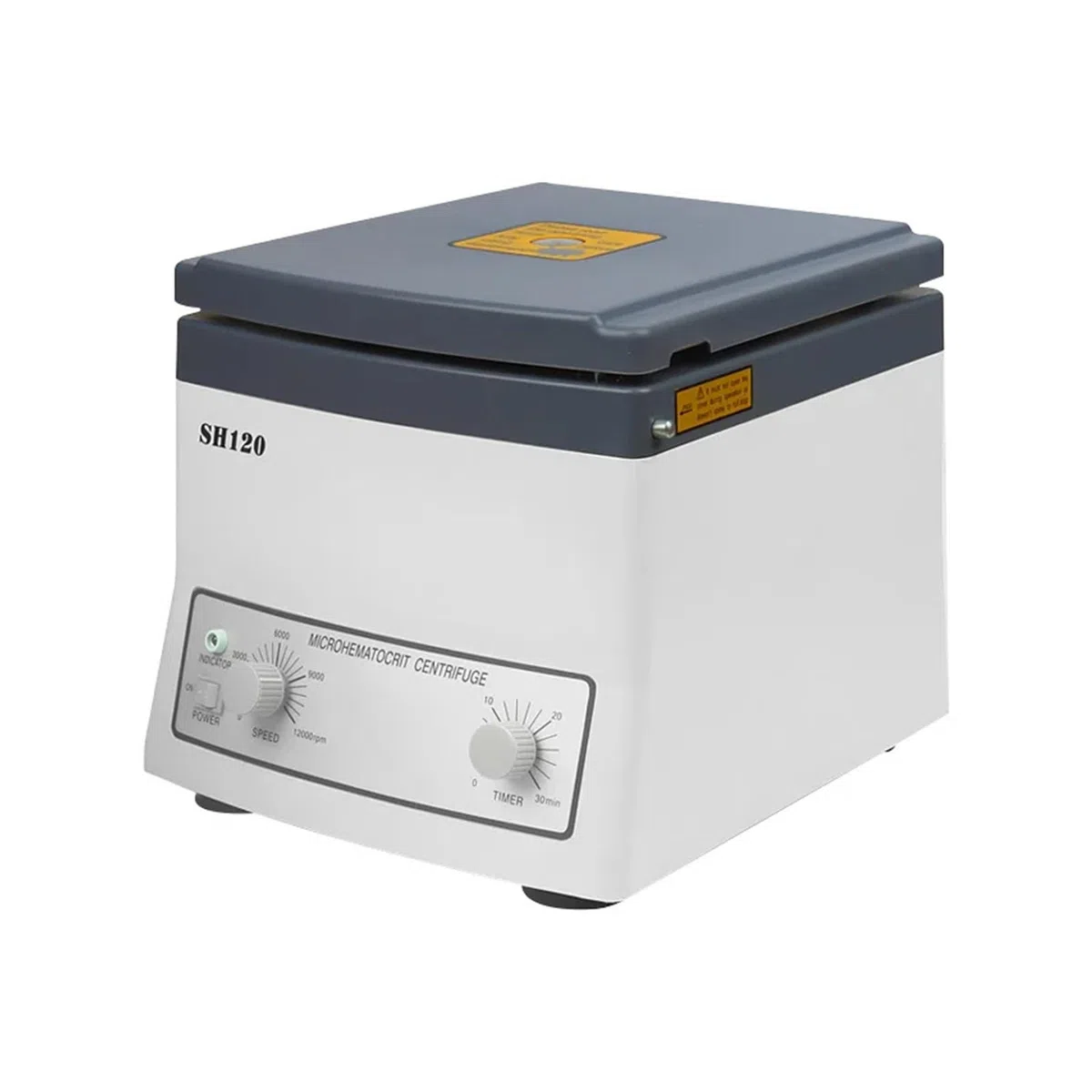 Centrífuga Capilar SH120 For Microhematocrito, For Laboratorio Escolar, Sangre, PRP, 15300 X G, Con 24 Tubos
