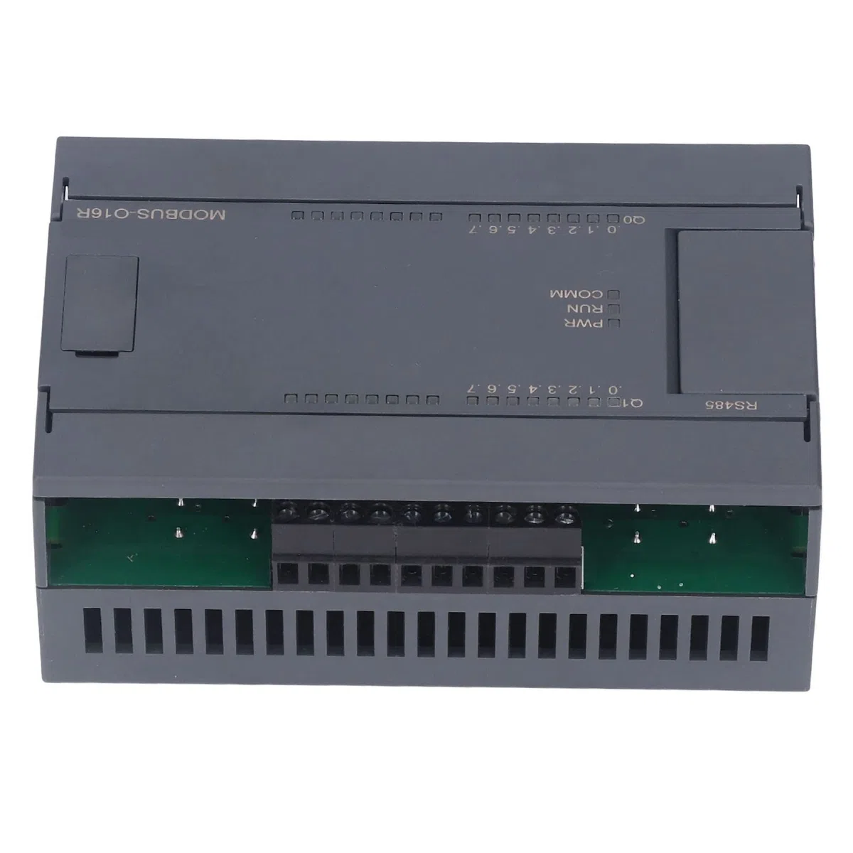 Controlador PLC Tablero de control lógico programable con salida digital de relé de 16 canales y comunicación RTU, incluye carcasa, módulo de adquisición de señal de equipo de