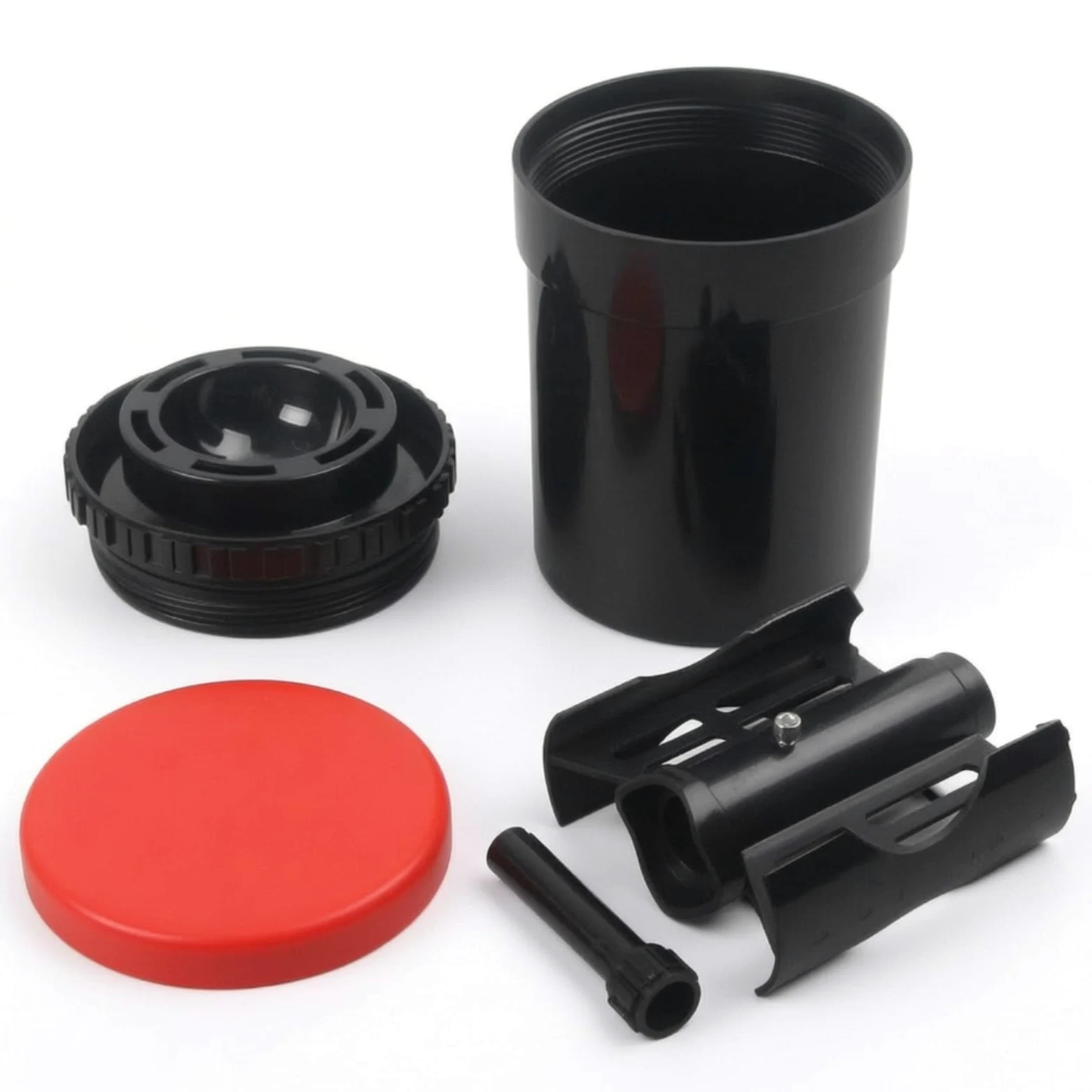 Tanque de de Película Depósito Cubeta con Espiral Plástico Resistente y Medición Adecuado para Cuarto Oscuro