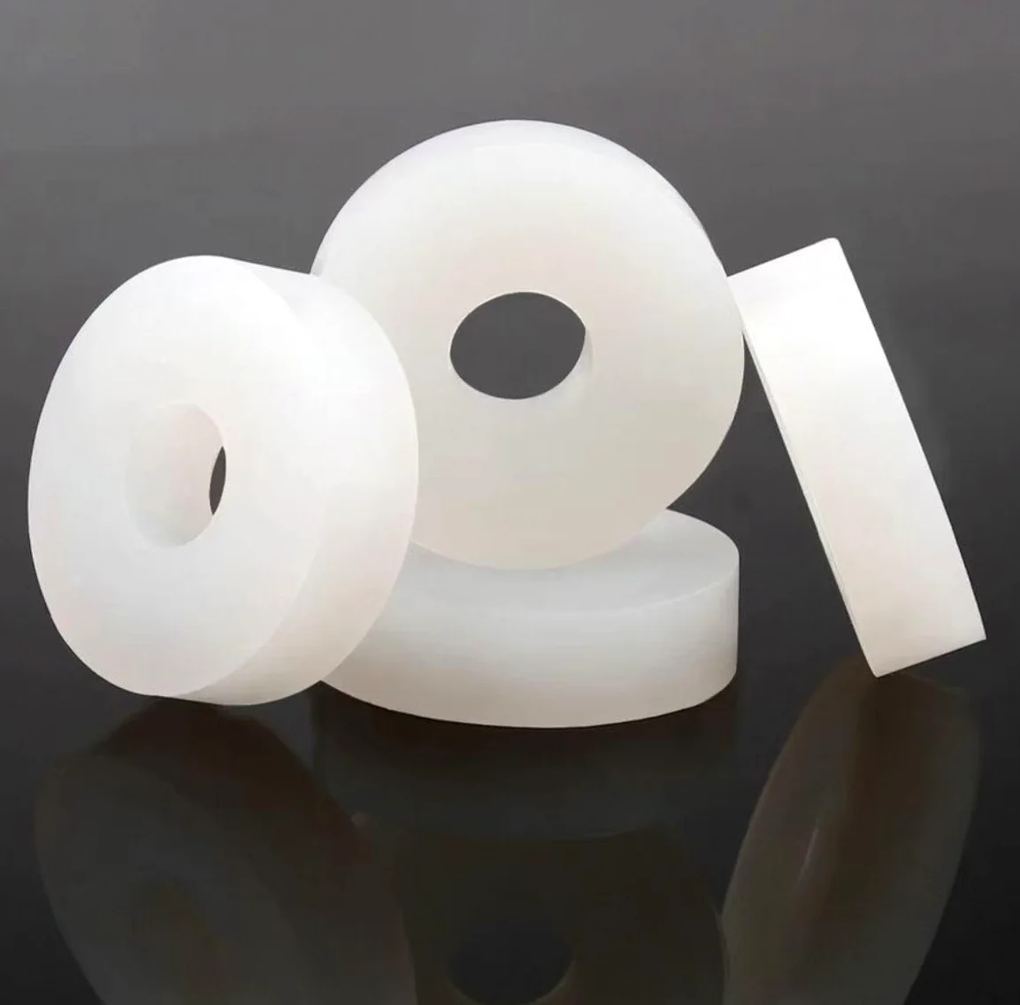10 Uds. Juntas tóricas de silicona blanca de 3mm de espesor juntas planas for sellado de válvula de grifo(325x378x3mm)