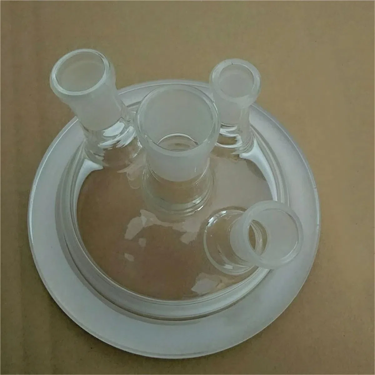 Matraz Graduado de Vidrio borosilicato, Laboratorio Reactor de Vidrio Marmita de reacción Tres o Cuatro Bocas Alambique de reacción de Vidrio Matraz Vaso de precipitados(5000mL Vessel)