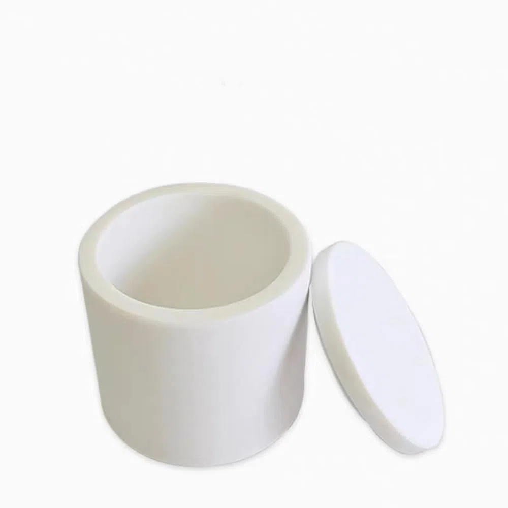 Tarro de molienda de PTFE for molino de bolas planetario, tarro de molino de laboratorio de 250 ml con tapa, tarro de politetrafluoroetileno(1000mL)
