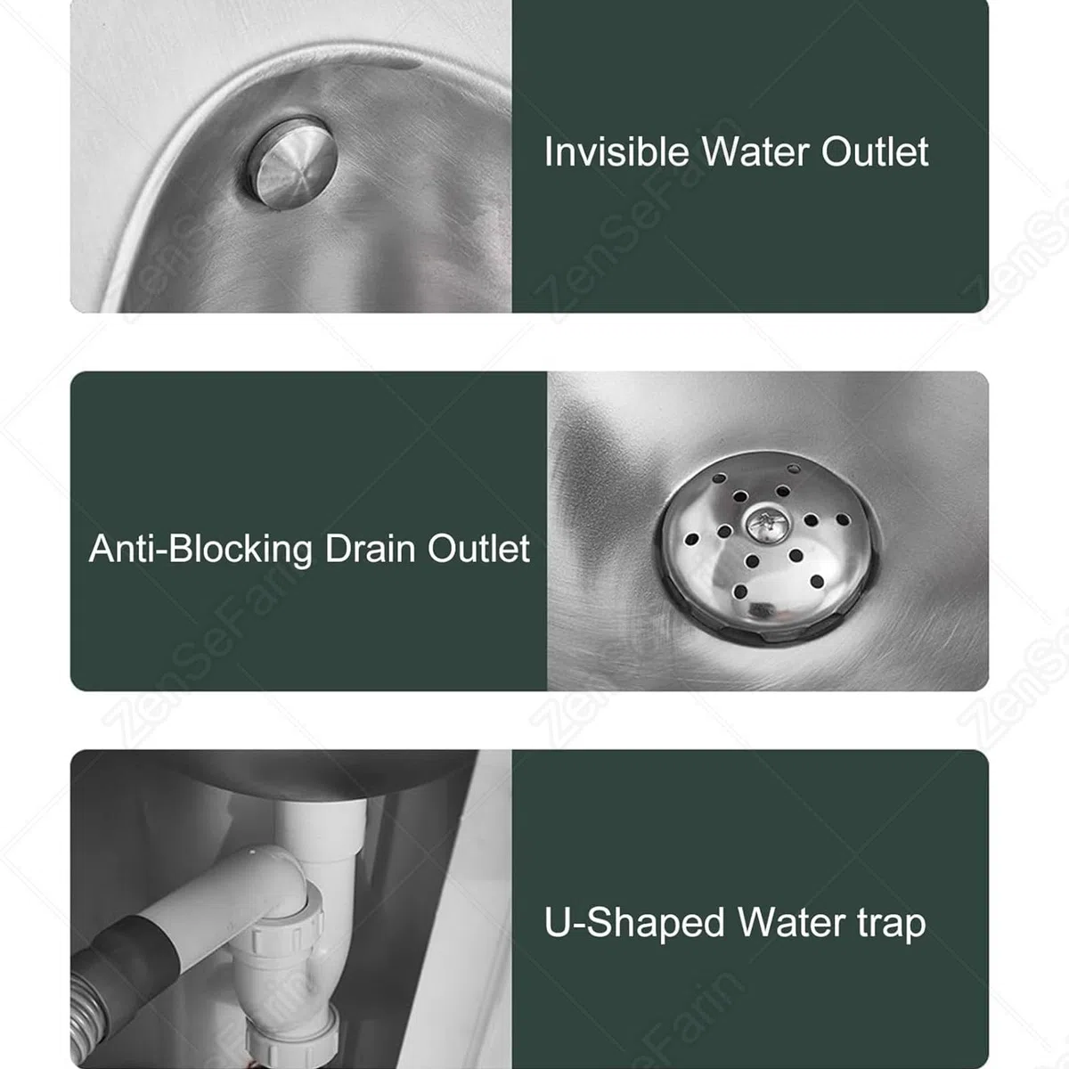 Orinal Smart Men de pared, urinario de acero inoxidable de alta eficiencia con sensor automático de válvula de descarga para centro comercial, hotel, inodoro público