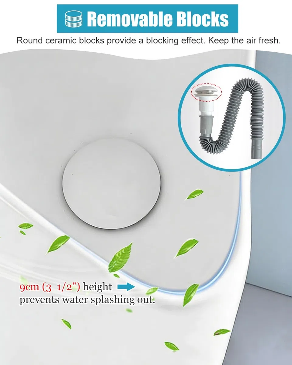 Urinario de esquina macho montado en la pared que ahorra espacio con diseño de drenaje eficiente de descarga manual, acabado gris, perfecto para baños de sótano y baños pequeños