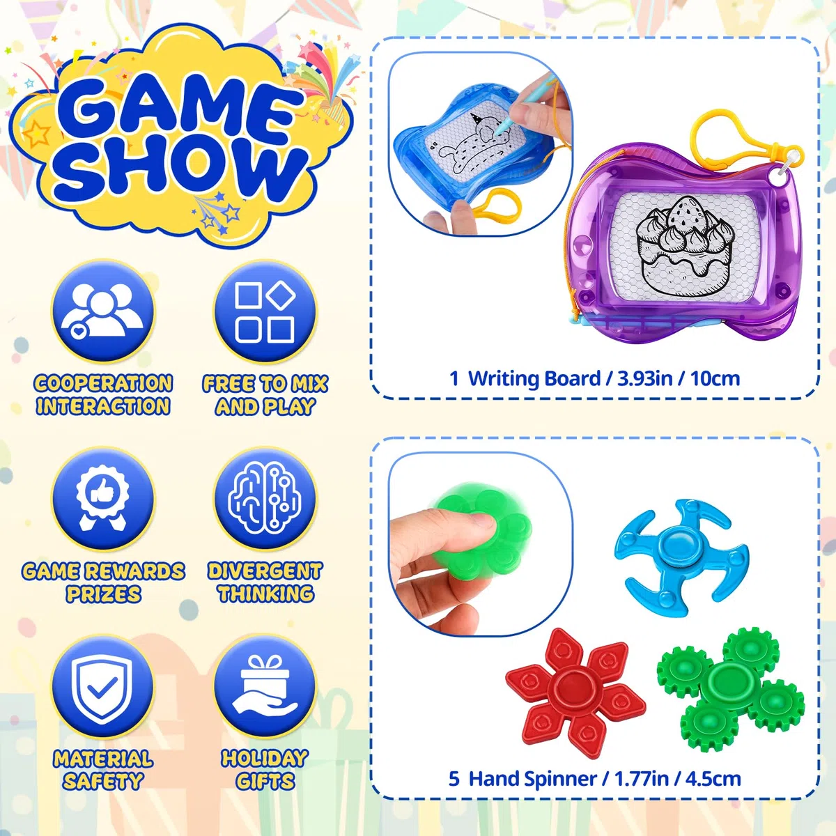 AmyBenton 120 Piezas relleno piñatas de cumpleaños infantil, Juguetes Piñata Brindes Aniversario Infantil Pack Regalos Bolsitas Cumpleaños Infantiles fiesta sorpresas para invitados Niños y Niñas